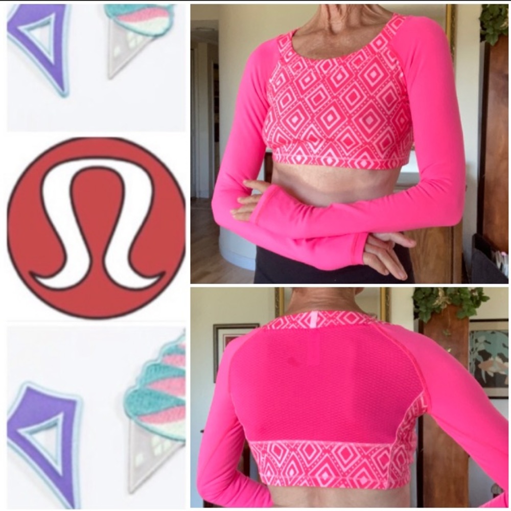 🆕Ivivva/LuLu Sz. 2  Cropped Top